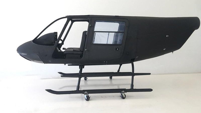 Bell 206B JetRanger III helicopter fuselage