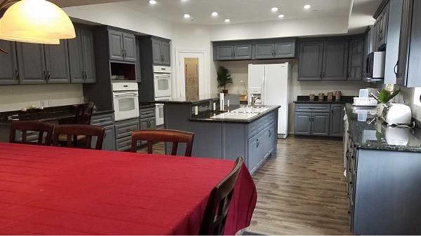 Large kitchen for filming location