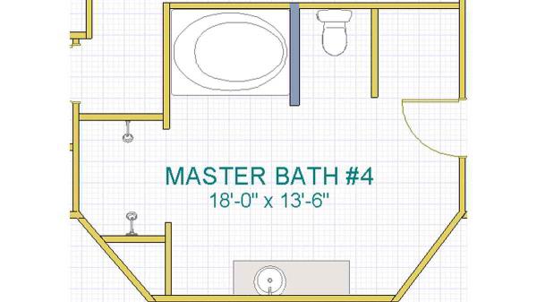 Large master bathroom with jacuzzi tub